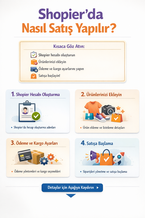 Shopier'da Nasıl Satış Yapılır?
