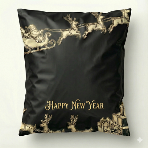 Firmanıza Özel Yılbaşı Temalı Kargo poşeti