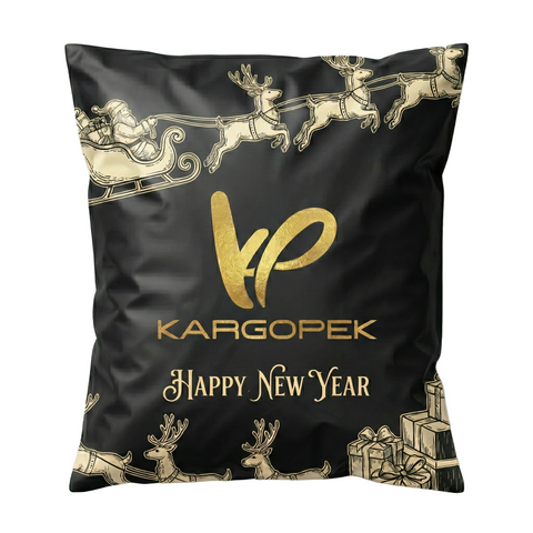 Firmanıza Özel Yılbaşı Temalı Kargo poşeti