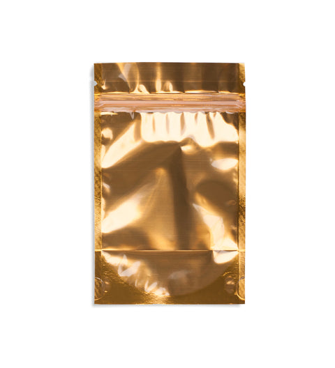 Metalize Tek Taraf Şeffaf Kilitli Doypack
