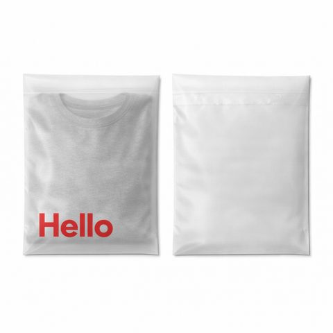 Hello Baskılı Kargo Poşeti