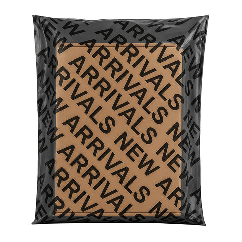 Hazır Desenli Tek Taraf Şeffaf Kargo Poşeti